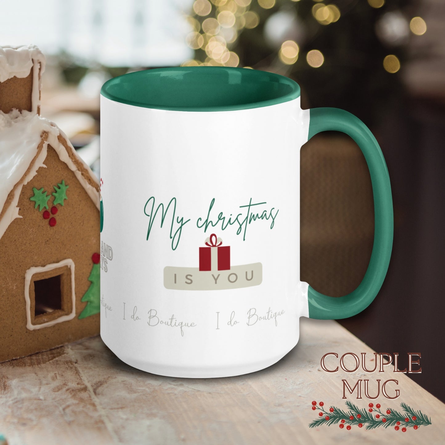 My Christmas gift is you • Couple Mug