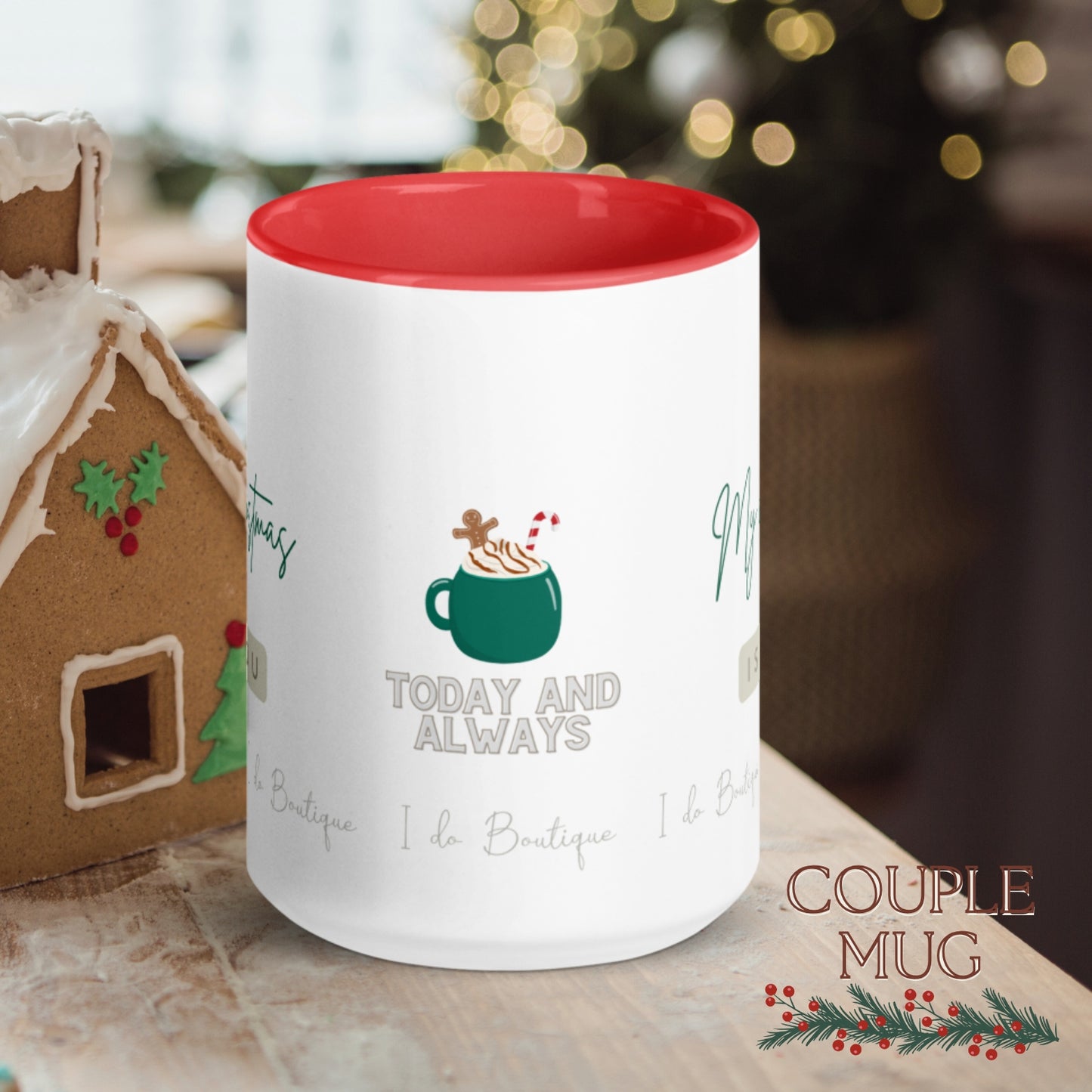 My Christmas gift is you • Couple Mug