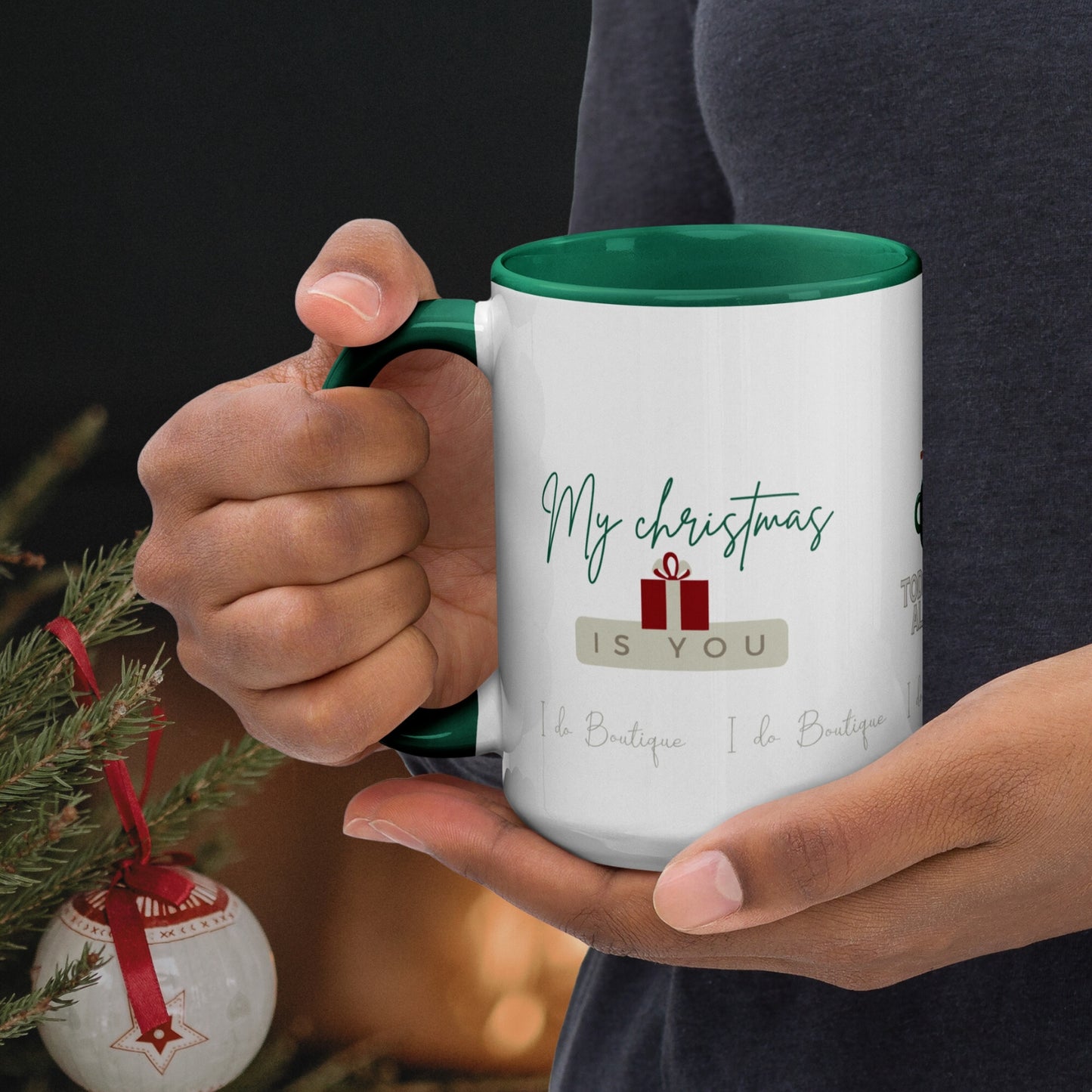 My Christmas gift is you • Couple Mug