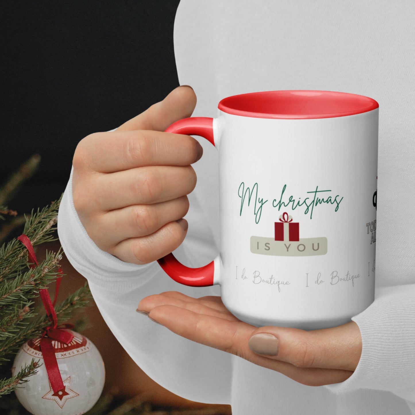 My Christmas gift is you • Couple Mug