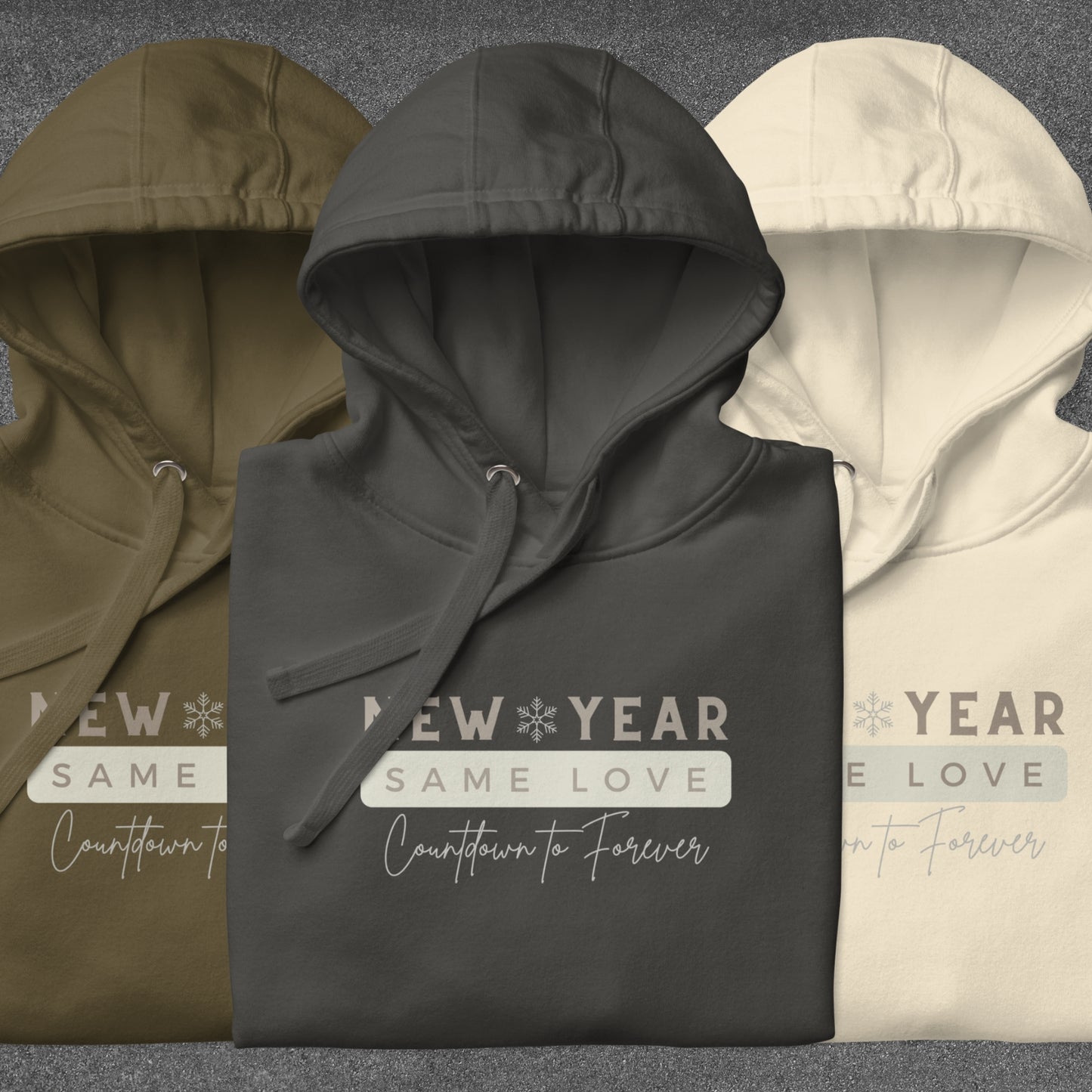 New Year, Same Love • Unisex Hoodie