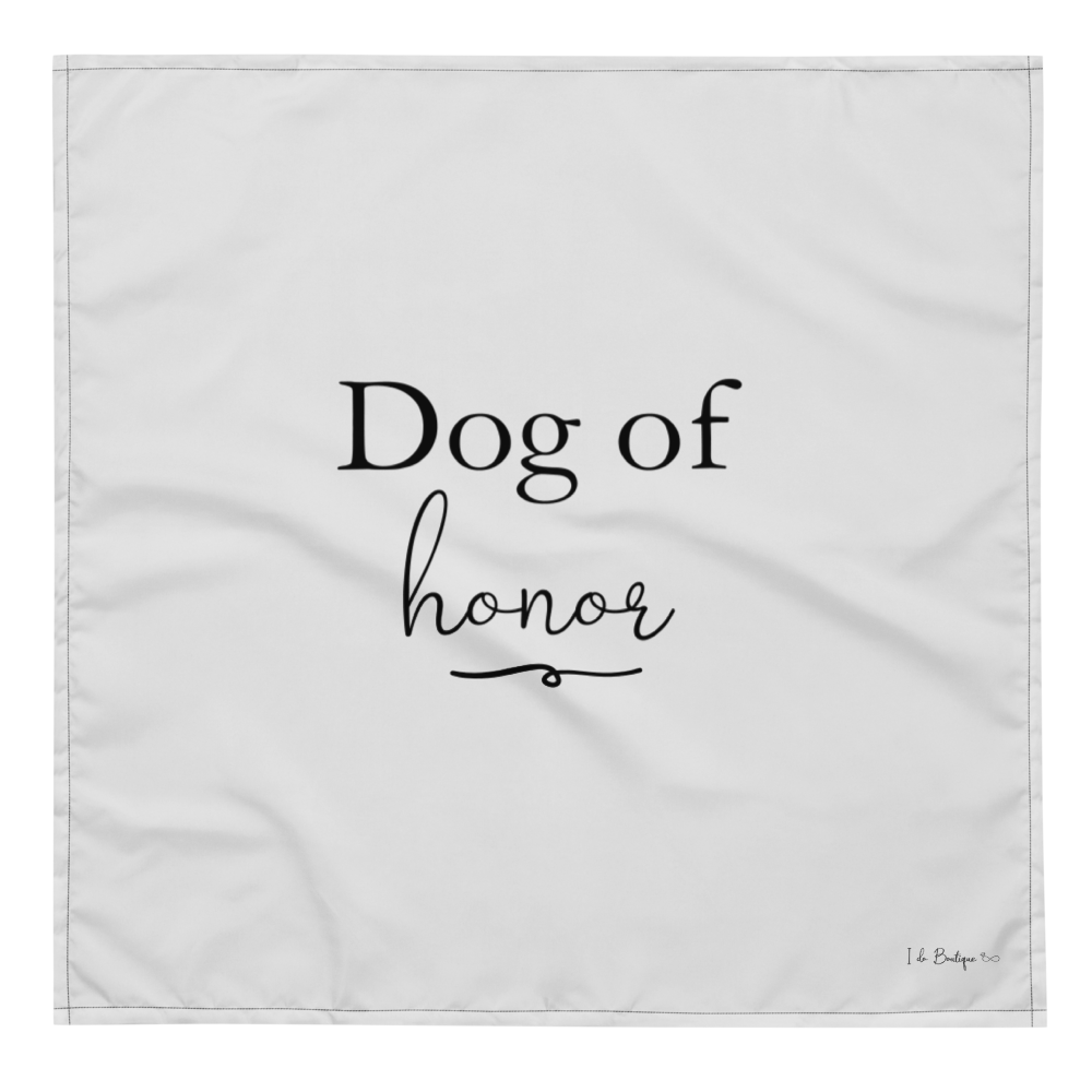 Dog of honor • Bandana