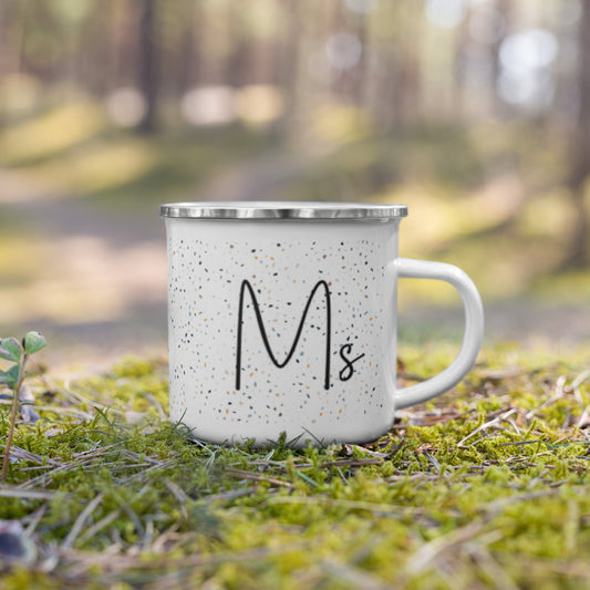 Ms • Camping Enamel Mug