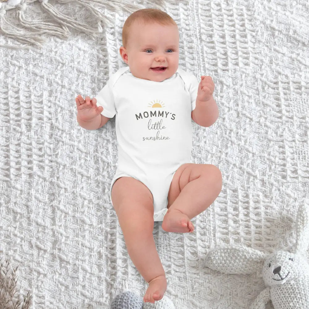 Mommy´s Little Sunshine • Organic Cotton Baby Bodysuit Couple