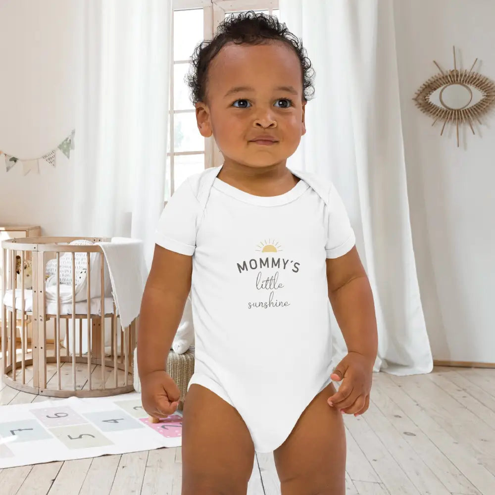 Mommy´s Little Sunshine • Organic Cotton Baby Bodysuit Couple