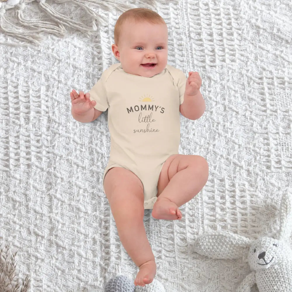 Mommy´s Little Sunshine • Organic Cotton Baby Bodysuit Couple