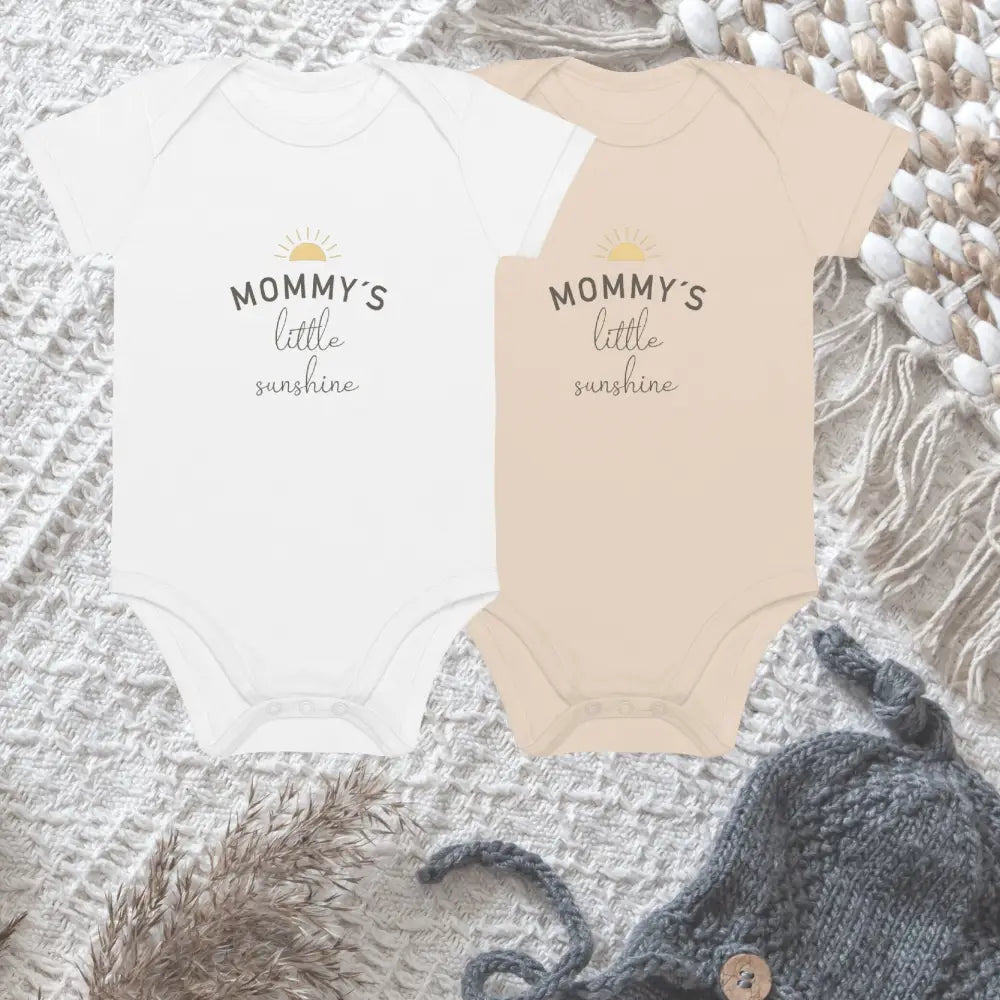 Mommy´s Little Sunshine • Organic Cotton Baby Bodysuit Couple