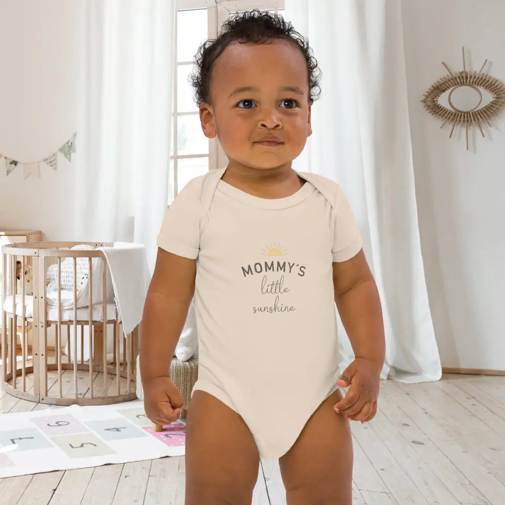 Mommy´s Little Sunshine • Organic Cotton Baby Bodysuit Couple