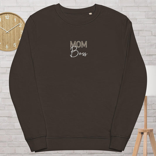 Mom Boss • Organic sweatshirt