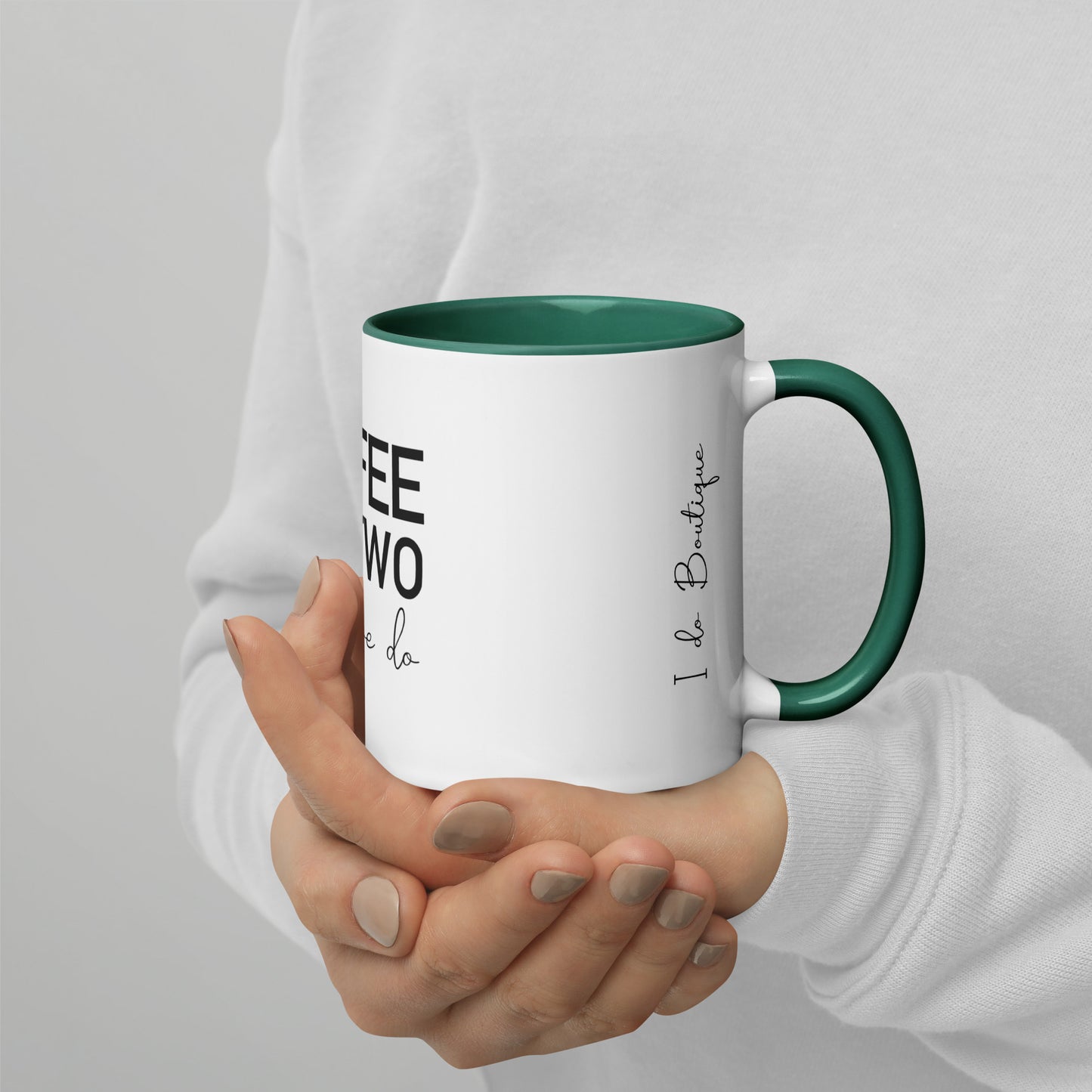 Coffee for two, forever we do • Mug