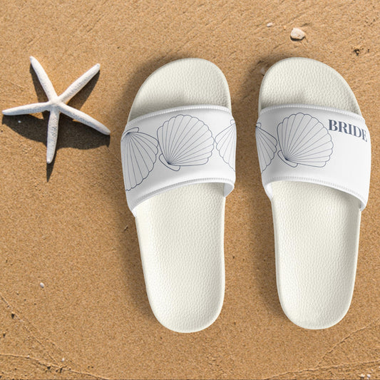 Bride • White women's slides